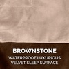 image:imageFurhaven Waterproof Throw Blanket for Dogs amp Indoor Cats Washable  TwoTone Luxe Velvet Dog Blanket  Celadon Green MediumBrownstone