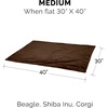 image:imageFurhaven Waterproof Throw Blanket for Dogs amp Indoor Cats Washable  TwoTone Luxe Velvet Dog Blanket  Celadon Green MediumBrownstone
