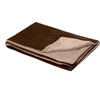 image:imageFurhaven Waterproof Throw Blanket for Dogs amp Indoor Cats Washable  TwoTone Luxe Velvet Dog Blanket  Celadon Green MediumBrownstone