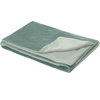 image:imageFurhaven Waterproof Throw Blanket for Dogs amp Indoor Cats Washable  TwoTone Luxe Velvet Dog Blanket  Celadon Green MediumCeladon Green