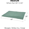 image:imageFurhaven Waterproof Throw Blanket for Dogs amp Indoor Cats Washable  TwoTone Luxe Velvet Dog Blanket  Celadon Green MediumCeladon Green