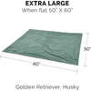 image:imageFurhaven Waterproof Throw Blanket for Dogs amp Indoor Cats Washable  TwoTone Luxe Velvet Dog Blanket  Celadon Green MediumCeladon Green