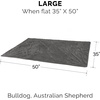 image:imageFurhaven Waterproof Throw Blanket for Dogs amp Indoor Cats Washable  TwoTone Luxe Velvet Dog Blanket  Celadon Green MediumGranite Gray