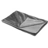 image:imageFurhaven Waterproof Throw Blanket for Dogs amp Indoor Cats Washable  TwoTone Luxe Velvet Dog Blanket  Celadon Green MediumGranite Gray