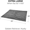 image:imageFurhaven Waterproof Throw Blanket for Dogs amp Indoor Cats Washable  TwoTone Luxe Velvet Dog Blanket  Celadon Green MediumGranite Gray