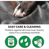 image:imageFurhaven Waterproof Throw Blanket for Dogs amp Indoor Cats Washable  TwoTone Luxe Velvet Dog Blanket  Celadon Green MediumGranite Gray