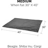 image:imageFurhaven Waterproof Throw Blanket for Dogs amp Indoor Cats Washable  TwoTone Luxe Velvet Dog Blanket  Celadon Green MediumGranite Gray