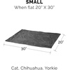 image:imageFurhaven Waterproof Throw Blanket for Dogs amp Indoor Cats Washable  TwoTone Luxe Velvet Dog Blanket  Celadon Green MediumGranite Gray