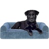 (Faux Fur & Velvet) Harbor Blue