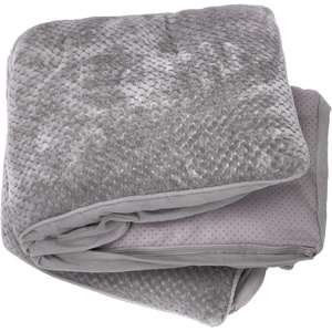 image:imageFurHaven Dog Bed Cover Replacement SofaStyle Design with Soft Breathable Fabric for Cozy Comfort Machine Washable Large Plush amp Velvet Granite GrayPillow Top  Minky Plush  Suede Titanium Gray