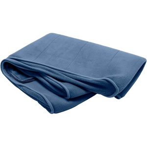 image:imageFurHaven Replacement Dog Bed Cover Contour Luxe Lounger Design Soft amp Breathable Fabric for Cozy Comfort Machine Washable Jumbo XL Ultra Plush Faux Fur amp Suede ChocolateMicrovelvet Stellar Blue