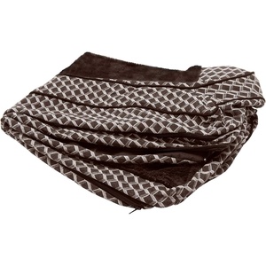 image:imageFurhaven Replacement Dog Bed Cover Comfy Couch Plush amp Dcor SofaStyle Machine Washable  Diamond Brown LargeDiamond Brown