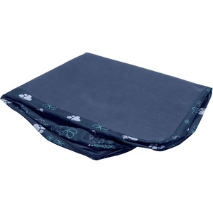 image:imageFurhaven Replacement Dog Bed Cover WaterResistant IndoorOutdoor Logo Print Oxford Polycanvas Mattress Washable  Deep Lagoon Jumbo XLargeWaterResistant Garden Print Lapis Blue
