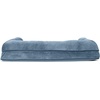 image:imageFurHaven Classic Sofa Orthopedic Dog Bed for Large Dogs with Orthopedic Egg Crate with a Solid Orthopedic Foam Base for Joint Support Removable Washable Cover Large Quilted Sofa Iron GrayHarbor Blue