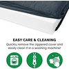 image:imageFurHaven Classic Sofa Orthopedic Dog Bed for Large Dogs with Orthopedic Egg Crate with a Solid Orthopedic Foam Base for Joint Support Removable Washable Cover Large Quilted Sofa Iron GrayIron Gray