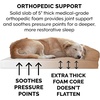 image:imageFurHaven Classic Sofa Orthopedic Dog Bed for Large Dogs with Orthopedic Egg Crate with a Solid Orthopedic Foam Base for Joint Support Removable Washable Cover Large Quilted Sofa Iron GrayToasted Brown