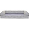 image:imageFurHaven Classic Sofa Orthopedic Dog Bed for Large Dogs with Orthopedic Egg Crate with a Solid Orthopedic Foam Base for Joint Support Removable Washable Cover Large Quilted Sofa Iron GraySmoke Gray