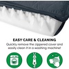 image:imageFurHaven Classic Sofa Orthopedic Dog Bed for Large Dogs with Orthopedic Egg Crate with a Solid Orthopedic Foam Base for Joint Support Removable Washable Cover Large Quilted Sofa Iron GrayIron Gray