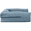 image:imageFurHaven Classic Sofa Orthopedic Dog Bed for Large Dogs with Orthopedic Egg Crate with a Solid Orthopedic Foam Base for Joint Support Removable Washable Cover Large Quilted Sofa Iron GrayHarbor Blue