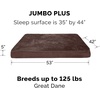 image:imageFurHaven Classic Sofa Orthopedic Dog Bed for Large Dogs with Orthopedic Egg Crate with a Solid Orthopedic Foam Base for Joint Support Removable Washable Cover Large Quilted Sofa Iron GrayToasted Brown