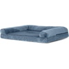 image:imageFurHaven Classic Sofa Orthopedic Dog Bed for Large Dogs with Orthopedic Egg Crate with a Solid Orthopedic Foam Base for Joint Support Removable Washable Cover Large Quilted Sofa Iron GrayHarbor Blue