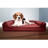 image:imageFurHaven Classic Sofa Orthopedic Dog Bed for Large Dogs with Orthopedic Egg Crate with a Solid Orthopedic Foam Base for Joint Support Removable Washable Cover Large Quilted Sofa Iron GraySilver Gray
