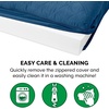image:imageFurHaven Classic Sofa Orthopedic Dog Bed for Large Dogs with Orthopedic Egg Crate with a Solid Orthopedic Foam Base for Joint Support Removable Washable Cover Large Quilted Sofa Iron GrayNavy Blue
