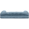 image:imageFurHaven Classic Sofa Orthopedic Dog Bed for Large Dogs with Orthopedic Egg Crate with a Solid Orthopedic Foam Base for Joint Support Removable Washable Cover Large Quilted Sofa Iron GrayHarbor Blue
