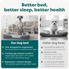 image:imageFurHaven Cooling Gel Dog Bed for Large Dogs Perfect Comfort Sofa Bed with Cool GelTop Foam with a Solid Orthopedic Foam Base for Joint Support Washable Cover Jumbo XL Plush amp Velvet Granite GrayGranite Gray