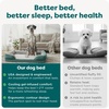 image:imageFurHaven Cooling Gel Dog Bed for Large Dogs Perfect Comfort Sofa Bed with Cool GelTop Foam with a Solid Orthopedic Foam Base for Joint Support Washable Cover Jumbo XL Plush amp Velvet Granite GrayCeladon Green