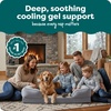 image:imageFurHaven Cooling Gel Dog Bed for Large Dogs Perfect Comfort Sofa Bed with Cool GelTop Foam with a Solid Orthopedic Foam Base for Joint Support Washable Cover Jumbo XL Plush amp Velvet Granite GrayGranite Gray