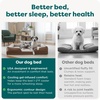 image:imageFurHaven Cooling Gel Dog Bed for Large Dogs Perfect Comfort Sofa Bed with Cool GelTop Foam with a Solid Orthopedic Foam Base for Joint Support Washable Cover Jumbo XL Plush amp Velvet Granite GrayBrownstone