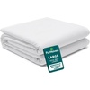 image:imageFurHaven Dog Bed Liner for Large Dogs WaterResistant Foam Protector with Quiet NoCrinkle Cover Design Easy to Clean Jumbo XL Coated Polyester WhiteWhite