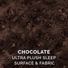 image:imageFurHaven Dog Bed for Small Dogs Oval Lounger with Soft Pillow Cushion Insert for Cozy Comfort Removable Washable Cover Small Faux Fur amp Suede GrayPeluche chocolate