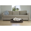 image:imageFurHaven Dog Bed for Small Dogs Oval Lounger with Soft Pillow Cushion Insert for Cozy Comfort Removable Washable Cover Small Faux Fur amp Suede GrayTerry  Suede Espresso
