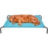 image:imageFurHaven Elevated Dog Bed Cooling Raised Pet Cot with Breathable Mesh Durable Steel Frame IndoorOutdoor Use Easy Assembly Jumbo XL Nylon Mesh with Steel Frame Graphite GrayCapri Blue