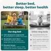 image:imageFurHaven Elevated Dog Bed Cooling Raised Pet Cot with Breathable Mesh Durable Steel Frame IndoorOutdoor Use Easy Assembly Jumbo XL Nylon Mesh with Steel Frame Graphite GrayGraphite Gray