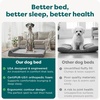 image:imageFurHaven Orthopedic Dog Bed for Large Dogs LShaped Chaise Mattress with Orthopedic Egg Crate amp Solid Orthopedic Foam Base for Joint Support Washable Cover Jumbo XL Faux Fur amp Suede Dark SageStone Gray