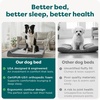image:imageFurHaven Orthopedic Dog Bed for Large Dogs LShaped Chaise Mattress with Orthopedic Egg Crate amp Solid Orthopedic Foam Base for Joint Support Washable Cover Jumbo XL Faux Fur amp Suede Dark SageStone Gray