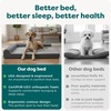 image:imageFurHaven Orthopedic Dog Bed for Large Dogs LShaped Chaise Mattress with Orthopedic Egg Crate amp Solid Orthopedic Foam Base for Joint Support Washable Cover Jumbo XL Faux Fur amp Suede Dark SageSable Brown