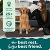 image:imageFurHaven Orthopedic Dog Bed for Large Dogs Luxe Lounger Contour Mattress with Solid Orthopedic Foam Slab for Joint Support Removable Washable Cover Jumbo XL Plush Suede ChocolateChocolate