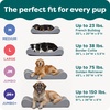 image:imageFurHaven Orthopedic Dog Bed for Large Dogs Luxe Lounger Contour Mattress with Solid Orthopedic Foam Slab for Joint Support Removable Washable Cover Jumbo XL Plush Suede ChocolateCream