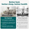 image:imageFurHaven Orthopedic Dog Bed for Large Dogs Luxe Lounger Contour Mattress with Solid Orthopedic Foam Slab for Joint Support Removable Washable Cover Jumbo XL Plush Suede ChocolateGray
