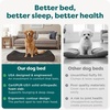 image:imageFurHaven Orthopedic Dog Bed for Large Dogs Luxe Lounger Contour Mattress with Solid Orthopedic Foam Slab for Joint Support Removable Washable Cover Jumbo XL Plush Suede ChocolateChocolate