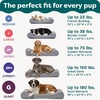 image:imageFurHaven Orthopedic Dog Bed for Large Dogs Luxe Lounger Contour Mattress with Solid Orthopedic Foam Slab for Joint Support Removable Washable Cover Jumbo XL Plush Suede ChocolateCream