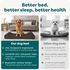 image:imageFurHaven Orthopedic Dog Bed for Large Dogs Luxe Lounger Contour Mattress with Solid Orthopedic Foam Slab for Joint Support Removable Washable Cover Jumbo XL Plush Suede ChocolateChocolate
