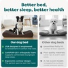 image:imageFurHaven Orthopedic Dog Bed for Large Dogs Luxe Lounger Contour Mattress with Solid Orthopedic Foam Slab for Joint Support Removable Washable Cover Jumbo XL Plush Suede ChocolateChocolate