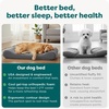 image:imageFurHaven Orthopedic Dog Bed for Large Dogs Luxe Lounger Contour Mattress with Solid Orthopedic Foam Slab for Joint Support Removable Washable Cover Jumbo XL Plush Suede ChocolateCream