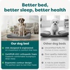 image:imageFurHaven Orthopedic Dog Bed for Large Dogs Luxe Lounger Contour Mattress with Solid Orthopedic Foam Slab for Joint Support Removable Washable Cover Jumbo XL Plush Suede ChocolateGray