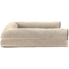 image:imageFurHaven Orthopedic Dog Bed for Large Dogs SofaStyle with Cool GelTop Foam with a Solid Orthopedic Foam Base for Joint Support Removable Washable Cover Jumbo XL Plush amp Suede GrayCream